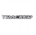 Emblema Tracker Prata Resinado