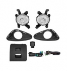 Kit Farol Auxiliar HB20 Ate 2015 Com Moldura/Tampa Preta