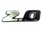 Emblema 2.0 Linha Chevrolet Tracker Prata Resinado