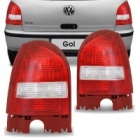 Lanterna Traseira Gol G3 Rubi Com Re Cristal Carcaca Vermelha - Cofran