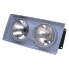 Farol Caminhão Volkswagen Truck 2000 Em Diante Duplo Prata - Orgus