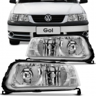 Farol Gol GIII/Parati/Saveiro 1999 Em Diante Cromado - RCD