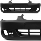 Para-choque Dianteiro Corsa Classic 2008 Ate 2010 - Preto Liso Com Farol 