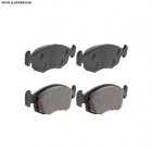 Pastilha de Freio Peugeot 206 1.0 16V 2001 Em Diante (SYL/Wiltec/Lonaflex/Ecopads)