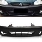 Para-choque Dianteiro Corsa Classic 2000 A 2008 - Com Farol Preto Liso