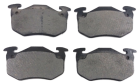 Pastilha Freio Traseira Citroen Xsara Renault Clio 1.6 16V 2000 em diante/Peugeot 206 1.6 16V/ 207 