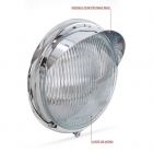 Farol Fusca 1963 A 1972 Farol Metal/Aro Metal C/Pestana 