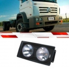 Farol Caminhão Volkswagen Truck 2000 Em Diante Duplo Preto - Orgus