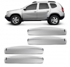 APLIQUE MACANETA EXTERNA CROMADO RENAULT DUSTER A PARTIR 2011 4 PORTAS