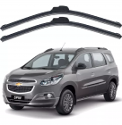 PAR PALHETA SILICONE LIMPADOR PARABRISA GM SPIN 2012 A 2020