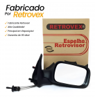 RETROVISOR EXTERNO UNO FIRE 4 PORTAS 2001 A 2004 COM CONTROLE