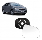 LENTE RETROVISOR COM BASE COBALT 2011 2012 2013 2014 2015