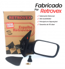 RETROVISOR EXTERNO PALIO 2 PORTAS 1996 ATE 2000 COM CONTROLE