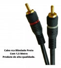 CABO RCA 1 METRO OURO PERMAK PRECO DE ATACA OTIMA QUALIDADE