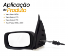 RETROVISOR EXTERNO FORD FIESTA 1996 ATE 2001 COM CONTROLE