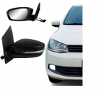 RETROVISOR EXTERNO POLO G6 2012 A 2014 COM CONTROLE COM SETA