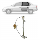MAQUINA VIDRO MECANICA TRAS CORSA /CLASSIC 4 PTS 1996 A 2016