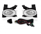 KIT FAROL AUXILIAR HONDA CITY 2009 A 2011 C/MOLDURA CROMADA