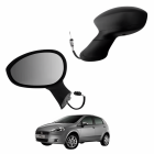 RETROVISOR FIAT PUNTO 2007 ATE 2012 LADO DIREITO ELETRICO