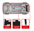 PROTETOR DE CARTER VW UP 2014 A 2017 PEITO DE AÇO