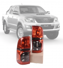 LANTERNA TRASEIRA TOYOTA HILUX FUME 2011A2015 LADO ESQUERDO