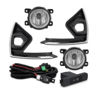 KIT FAROL AUXILIAR NEW FIESTA 2019 A 2023 COM MOLDURA LD/LE