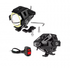 KIT FAROL AUXILIAR LED U7 ANGEL EYES 6000K 3000ML UNIVERSAL