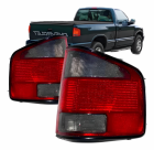 LANTERNA TRASEIRA GM S10 1995 ATE 2000 FUME PLASTICA DIREITA