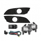 KIT FAROL AUXILIAR VECTRA 2009 A 2011 COM MOLDURA LD/LE