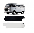 QUEBRA SOL VW KOMBI CLIPPER 1976 ATÉ 2013 PRETO/BRANCO LE