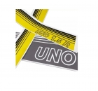 EMBLEMA FAIXA LATERAL FIAT UNO 1984 ATÉ 1989 1.5R AMARELO