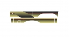 EMBLEMA FAIXA LATERAL D20 DELUXE 1994 A 1996 CAB.DUPLA OURO