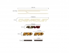 EMBLEMA FAIXA LATERAL S10 2001 A 2002 EXECUTIVE CAB.SIMPLES