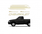 EMBLEMA FAIXA LATERAL S10 2003 A 2008 EXECUTIVE CAB.SIMPLES