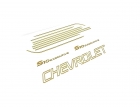EMBLEMA FAIXA LATERAL S10 2003 A 2008 EXECUTIVE CAB.SIMPLES