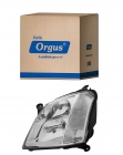 FAROL MERIVA 2002 A 2012 MASCARA CINZA - LD ESQUERDO - ORGUS