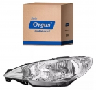 FAROL PEUGEOT 206 1999 A 2008 - LENTE LISA - ESQUERDO ORGUS
