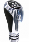 BOLA CAMBIO SPORT TRANSPARENTE/PRETO 4M RE ESQUERDA P/BAIXO