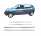 APLIQUE FRISO LATERAL CORSA GL 1996 ATÉ 2002 4 PTS CROMADO