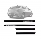 APLIQUE FRISO LATERAL CRUZE SPORT 6 2012 ATÉ 2018 4 PORTAS