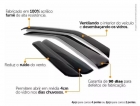 CALHA CHUVA GM CRUZE HATCH 2011 A 2015 4 PORTAS ECOFLEX
