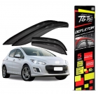 CALHA CHUVA PEUGEOT 308 2012 A 2019 - 4 PORTAS - TGPOLI