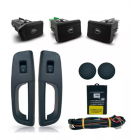 KIT VIDRO ELETRICO GOL/VOYAGE G7 4 PORTAS TRAS.SENSORIZADO