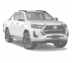 LONGARINA TETO HILUX 2016 A 2023 ELITE PRETO BEPO B1094A 