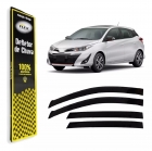 CALHA CHUVA - TOYOTA YARIS HATCH 2018 A 2021 - 4 PTS ECOFLEX