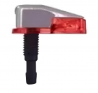 BRUCUTUNING CROMADO COM LED VERMELHO