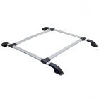 RACK TETO BAGAGEIRO UNO 2004 A 2013 PRATA ELEGANCE