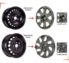 KIT JOGO CALOTA CELTA 2011 ARO 13 CUBO BAIXO - GRID 042CB