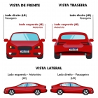 GATILHO MAÇANETA INTERNA LADO DIREITO VW BRASILIA / VARIANT