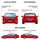 MAÇANETA INT. PTA. ESQUERDA CORSA / CLASSIC / PICKUP / WAGON